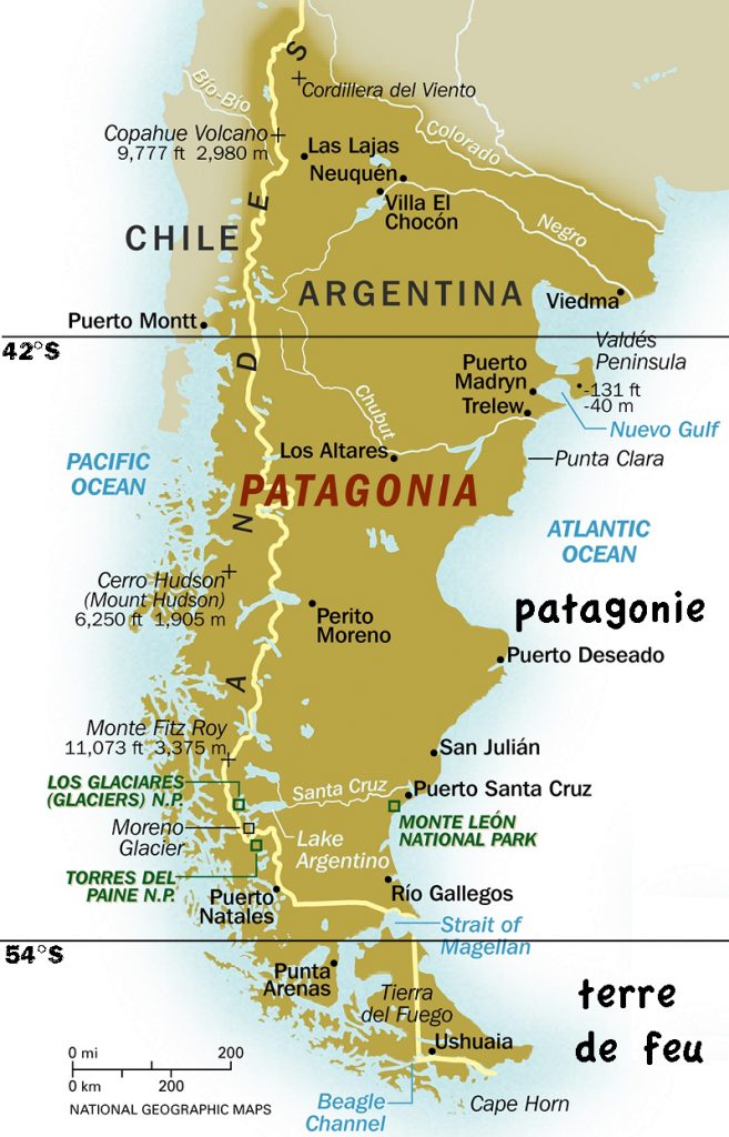 patagonie-carte