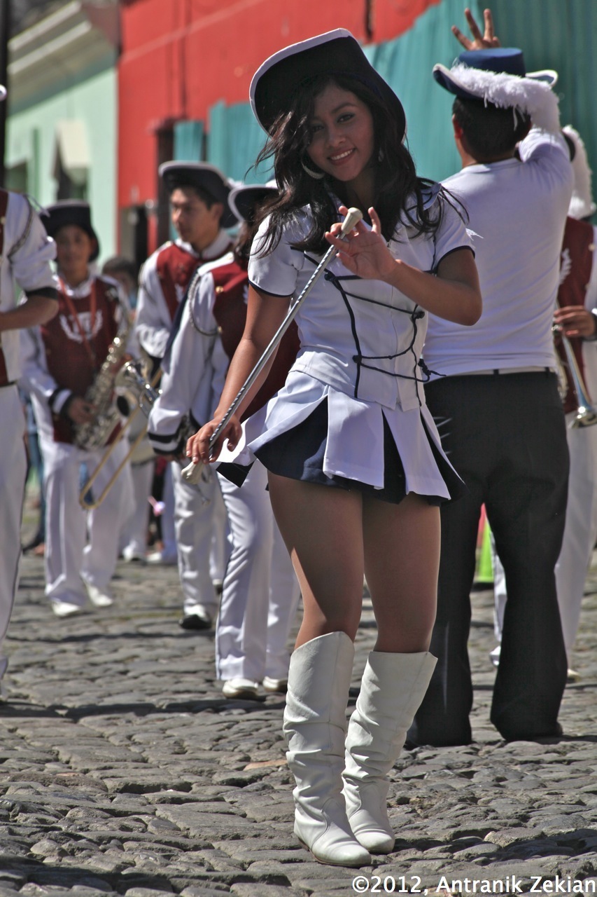 ma belle cheerleader guatémaltèque...